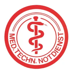 Ondertekenen "Med.-techn.-Notdienst" Med.Techn.Notdienst